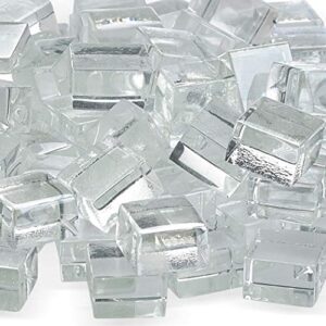 American Fireglass 1/2" Starfire Luster Cubes - 10 Lb Bag