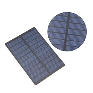 uxcell 5Pcs 1.3W 5V Small Solar Panel Module DIY Polysilicon for Toys Charger