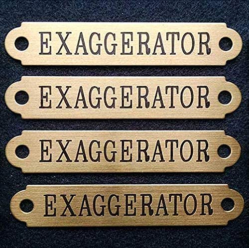 HALTER PLATE XLARGE .032" Solid Brass or .020" Nickel Silver Custom Engraved Horse or Pet Collar I.D. Tag