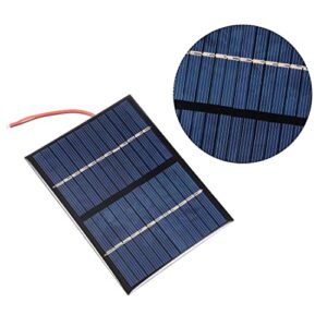 uxcell 1.5W 12V Small Solar Panel Module DIY Polysilicon with 140mm Wire for Toys Charger