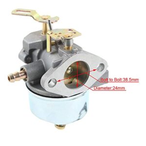 ANTO 632334A Carburetor for Tecumseh 632334 HM70 HM80 HMSK80 HMSK90 Replaces AM108405 824 824XL 828 Snow Blower Thrower