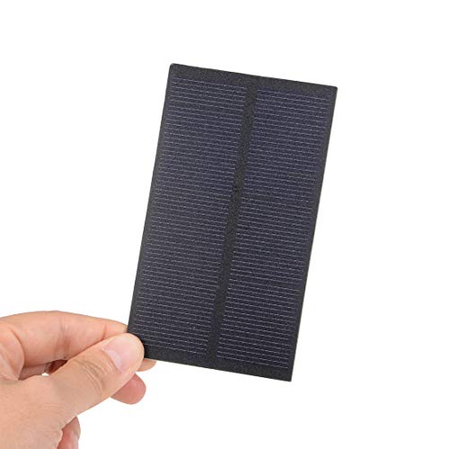 uxcell 5Pcs 1W 5V Micro Solar Panel Module DIY Polysilicon for Toys Charger