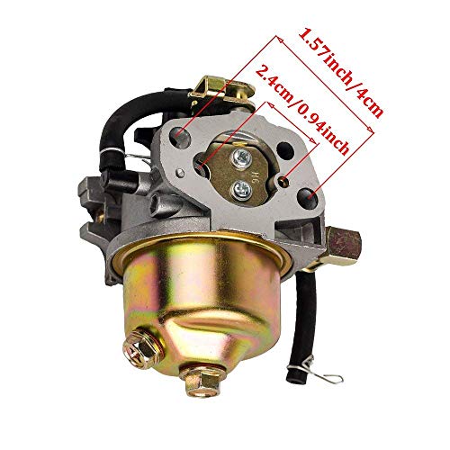 SaferCCTV Carburetor Compatible with MTD CUB Cadet Troy BILT 951-10974A 951-12705 2 Stage Snow Blowers, Replacement 951-10974 Carb, with Fuel Filter, Primer Bulb and Spark Plug