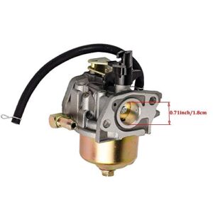 SaferCCTV Carburetor Compatible with MTD CUB Cadet Troy BILT 951-10974A 951-12705 2 Stage Snow Blowers, Replacement 951-10974 Carb, with Fuel Filter, Primer Bulb and Spark Plug