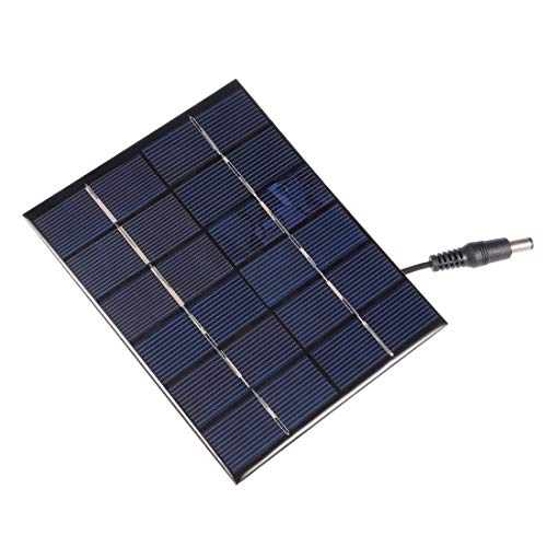 uxcell 2W 6V Small Solar Panel Module DIY Polysilicon with 250mm Wire