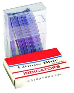 gsc international phtp-02-12 blue litmus paper, case of 12 packs of 100