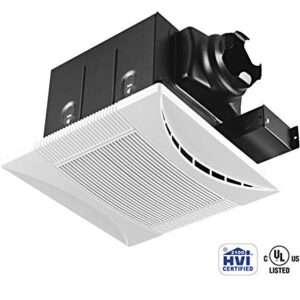 Tech Drive Super-Quiet 70 CFM, 0.3 Sone Bathroom Ventilation and Exhaust Fan (70CFM)