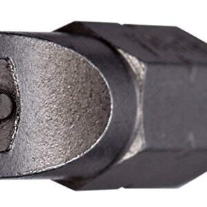 VEGA Spanner #10 Insert Bits. Professional Grade 1/4" Hex Shank #10 Spanner 1" Insert Bits. 125SP10A-5 (Pack of 5)