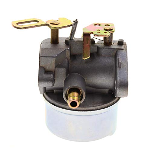 Carbhub 640052 Carburetor for Tecumseh HMSK80 HMSK90 HMSK100 LH318SA LH358SA Snow Blower Thrower 8HP 9HP 10HP Engine Tecumseh 640054 640349 Carburetor with Primer Bulb - 640052 Carburetor