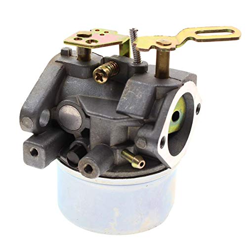 Carbhub 640052 Carburetor for Tecumseh HMSK80 HMSK90 HMSK100 LH318SA LH358SA Snow Blower Thrower 8HP 9HP 10HP Engine Tecumseh 640054 640349 Carburetor with Primer Bulb - 640052 Carburetor