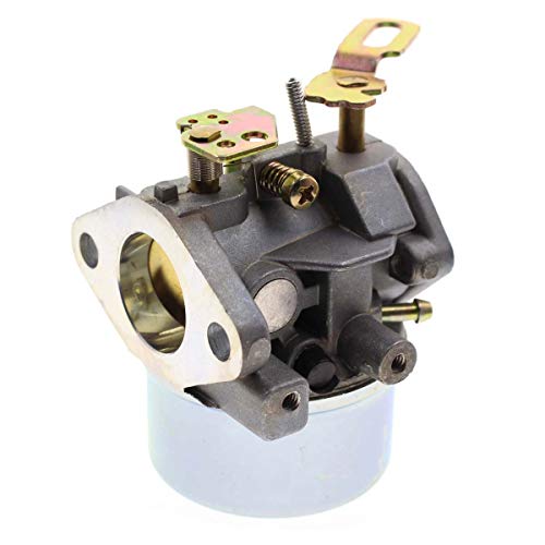 Carbhub 640052 Carburetor for Tecumseh HMSK80 HMSK90 HMSK100 LH318SA LH358SA Snow Blower Thrower 8HP 9HP 10HP Engine Tecumseh 640054 640349 Carburetor with Primer Bulb - 640052 Carburetor