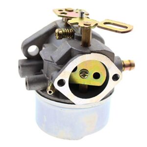 Carbhub 640052 Carburetor for Tecumseh HMSK80 HMSK90 HMSK100 LH318SA LH358SA Snow Blower Thrower 8HP 9HP 10HP Engine Tecumseh 640054 640349 Carburetor with Primer Bulb - 640052 Carburetor