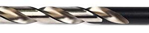 Norseman Drill Bit CN TECH Split Point HSS Jobber Length Cryogenic Drill Bits USA Made - 5 Pack (7/32")