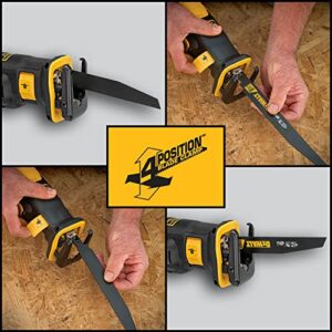 DEWALT DCS367B 20V Max XR Brushless Compact Reciprocating Saw, (Tool Only), (Renewed)