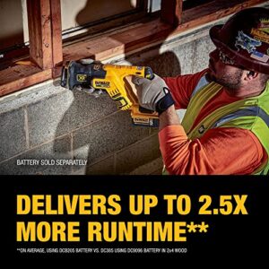 DEWALT DCS367B 20V Max XR Brushless Compact Reciprocating Saw, (Tool Only), (Renewed)