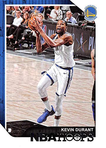 2018-19 NBA Hoops Basketball #5 Kevin Durant Golden State Warriors Official Trading Card made by Panini