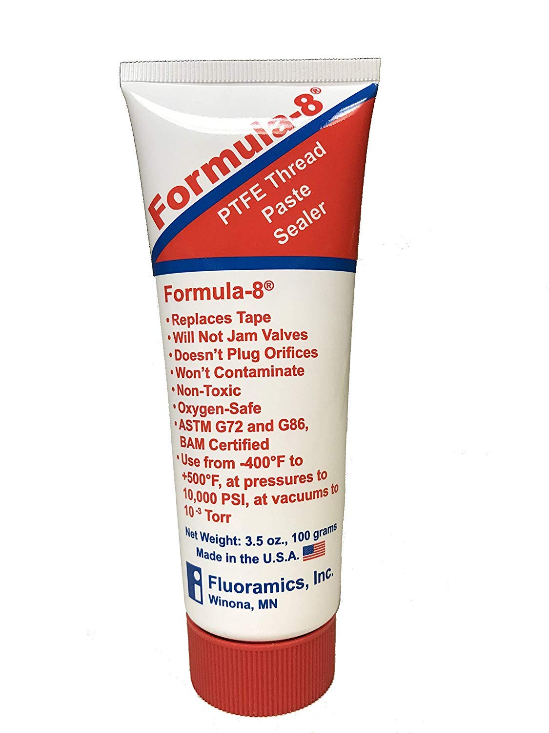 Fluoramics Formula-8 3.5 Ounce Tube, 8900006