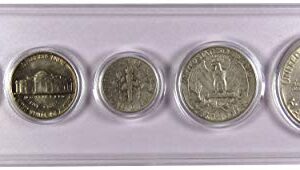 1951 Year Set 5 Coins in AG About Good or Better Condition Collectible Gift Set
