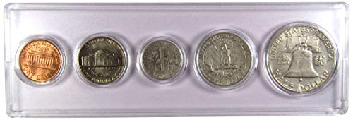 1951 Year Set 5 Coins in AG About Good or Better Condition Collectible Gift Set