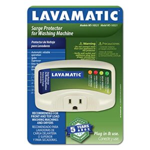 lavamatic ws-10521 electronic surge protector for washing machine – front top load washers