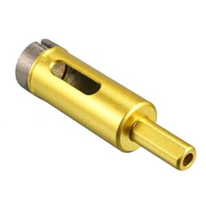 uxcell 22mm Dry/Wet Hole Saws Diamond Core Drill Bit for Concrete Brick Block Stone Masonry Tile Glass