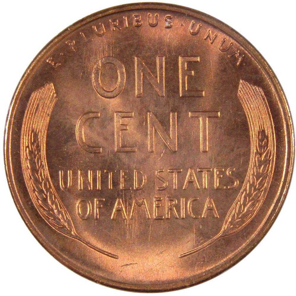 1947 S Lincoln Wheat Cent BU Uncirculated Mint State Bronze Penny 1c Coin