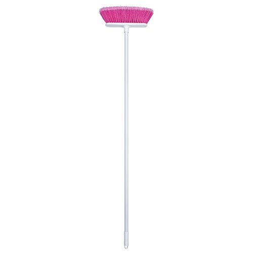 The Original Soft Sweep Magnetic Action Broom Assorted Colors with White Metal Handles (2 Brooms)