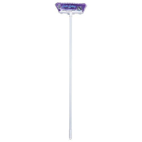 The Original Soft Sweep Magnetic Action Broom Assorted Colors with White Metal Handles (2 Brooms)