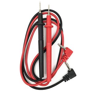 XMHF Digital Multimeter Banana Plug Connector Electrical Test Lead Probe Cable 1000V 80cm Long Pair