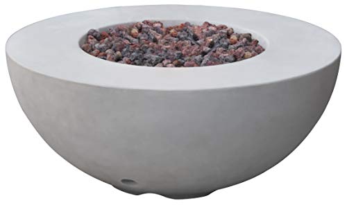 MODENO Roca Concrete Propane Fire Table