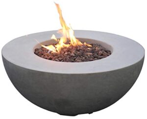 modeno roca concrete propane fire table