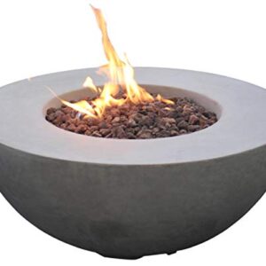 MODENO Roca Concrete Propane Fire Table