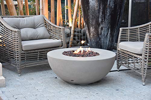 MODENO Roca Concrete Propane Fire Table