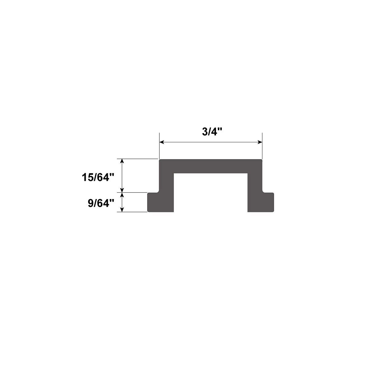 POWERTEC 71156 Aluminum T-Track 48 Inch Combo with Aluminum Miter T-Bar, 1 Set, For Benchtop Table Saws, Router Tables, Band Saws