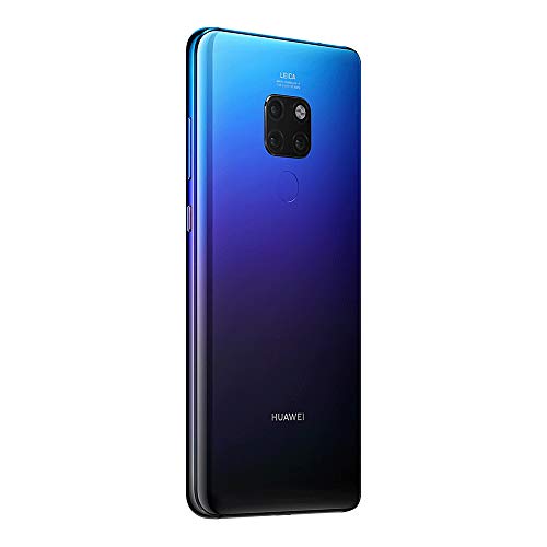 Huawei Mate 20 (HMA-L29) 6GB / 128GB 6.53-inches LTE Dual SIM Factory Unlocked - International Stock No Warranty (Twilight)