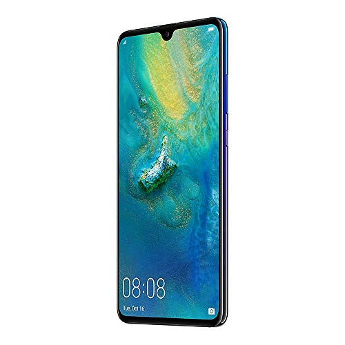 Huawei Mate 20 (HMA-L29) 6GB / 128GB 6.53-inches LTE Dual SIM Factory Unlocked - International Stock No Warranty (Twilight)