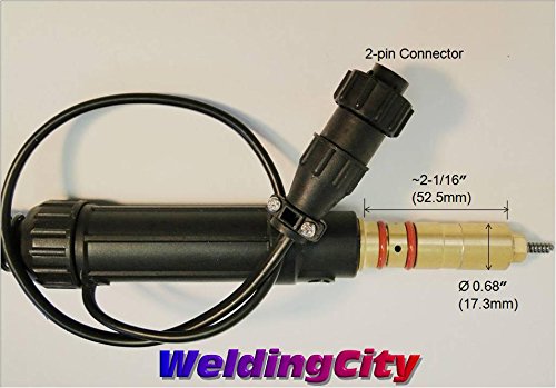 WeldingCity 150-amp 15-ft Air-cooled MIG Welding Gun Torch Stinger Replacement for Miller Millermatic MIGmatic M-Series M-150/M-15 (249041)