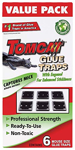 Tomcat Mouse Size Glue Traps, 18-Pack