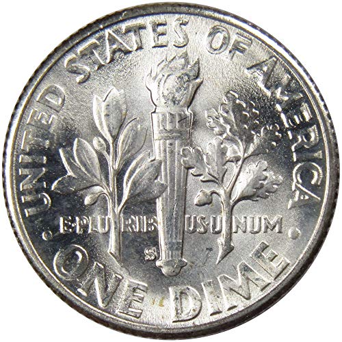 1950 S Roosevelt Dime BU Uncirculated Mint State 90% Silver 10c US Coin