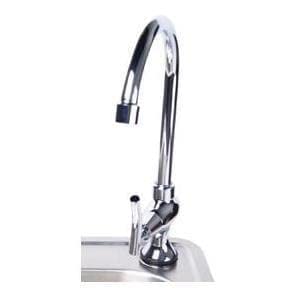 fire magic single handle outdoor rated cold water faucet - stainless steel - 3588