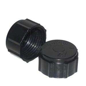 Hot Tub Compatible with Coleman Spas Standard Drain Cap 2 Pack 100608