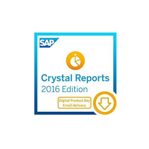 SAP Crystal Reports 2016 Reporting software [32 Bit] [PC Download]