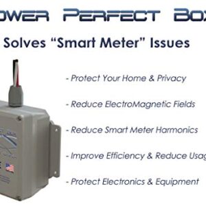 Satic Power Perfect Box - Whole Home Dirty Electricity Filter, Surge Protector and Cost Saver!