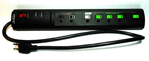 Sunbeam Advance 7 Outlet Power Strips with Surge Protector