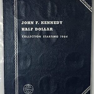 1964 - Used John F. Kennedy Half Dollar Collection # 9699 Empty Coin Folder