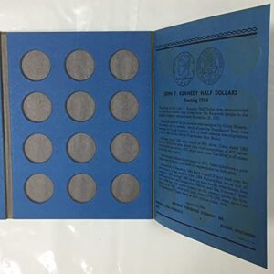 1964 - Used John F. Kennedy Half Dollar Collection # 9699 Empty Coin Folder