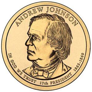 2011 s proof andrew johnson presidential dollar choice uncirculated us mint