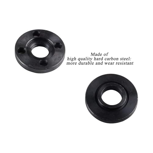 5Pcs Angle Grinder Spanner Wrench, Angle Grinder Tool Lock-nut Wrench Grinder Flange Nut Compatible With Milwaukee Dewalt 193465-4 Bosch Black Decker Ryobi 4.5" 5" 5/8-11 Parts