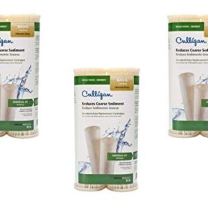 Culligan S1A Whole House Standard Water Filter, 16,000 Gallons, 3 Pack