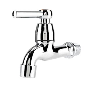water faucet abs washing machine sink basin cold water tap with single spout tail handle (#2)